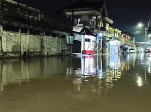 11 Desa dan Kelurahan di Utara Pasuruan Terendam Banjir Rob Malam Ini