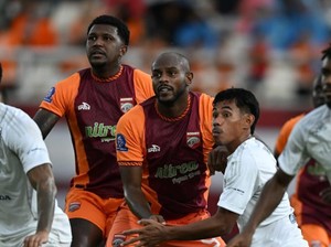 Gol Alex Tank Bikin Borneo FC Tertinggal 0-1 dari PSM di Babak Pertama