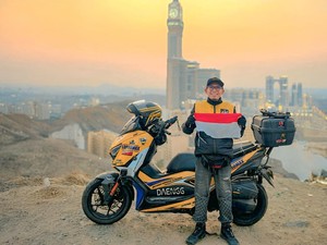 Lintasi 12 Negara, Ini Dokumen yang Harus Dibawa saat Umroh Naik Motor