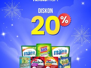 Transmart Full Day Sale Berlimpah Diskon, Beli Sabun Cuci Piring Jadi Makin Murah