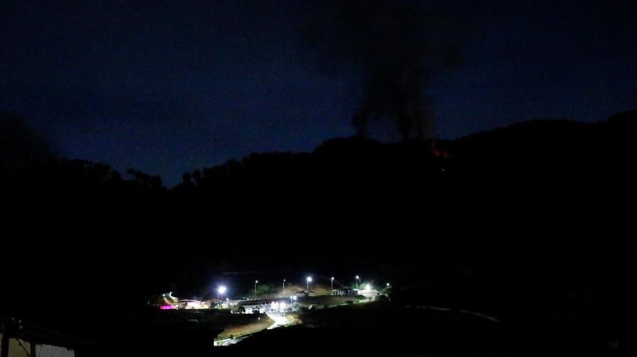 Helicopters fly past plumes of smoke rising from explosions, in Caracas, Venezuela, January 3, 2026 in this screen grab obtained from video obtained by Reuters. Video Obtained by Reuters/via REUTERS  THIS IMAGE HAS BEEN SUPPLIED BY A THIRD PARTY. NO RESALES. NO ARCHIVES. NEWS USE ONLY. THIS PICTURE WAS PROCESSED BY REUTERS TO ENHANCE QUALITY. AN UNPROCESSED VERSION HAS BEEN PROVIDED SEPARATELY.  VERIFICATION: - Mountains, towers and buildings match satellite and file imagery of Caracas  - Date verified by multiple corroborating videos of strikes on Caracas      TPX IMAGES OF THE DAY