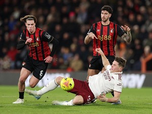 Bournemouth Vs Arsenal Sama Kuat di Babak Pertama