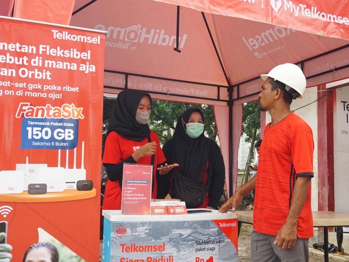 Telkomsel Dirikan Posko Siaga di Aceh Tamiang untuk Dukungan Komunikasi Pascabencana