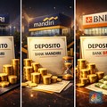 Daftar Bunga Deposito Terbaru Bank Mandiri, BRI & BNI 12 Januari 2026