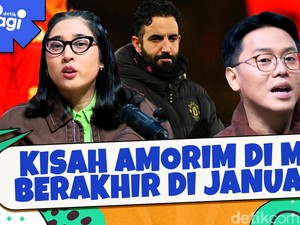 Kisah Amorim di MU Berakhir di Januari