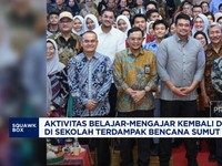 Video: Hari Ini! Kegiatan Sekolah Wilayah Bencana Sumut Sudah Dimulai