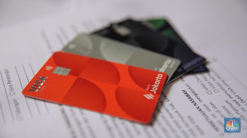 Grand Launching Kartu Debit Visa Bank Jakarta di Lippo Mall Kemang, Jakarta, Senin (5/1/2025). (CNBC Indonesia/Faisal Rahman)