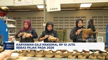 Video: Karyawan Gaji Maksimal Rp 10 Juta Bebas Pajak Pada 2026