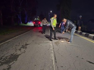 Pemotor Jupiter MX Ngebut di Konawe Tewas Usai Tabrak Pembatas Jalan