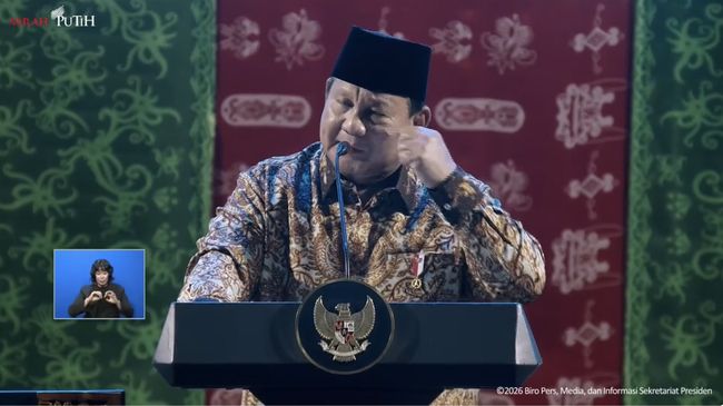 Prabowo Kutip Survei Harvard-Gallup: Rakyat RI Paling Bahagia di Dunia