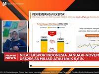 Video: RI Cetak Surplus Neraca Dagang USD 2,66 Miliar di November 2025