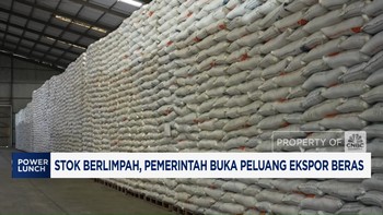 Video: Stok Berlimpah, Pemerintah Buka Peluang Ekspor Beras