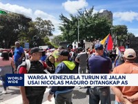 Video: Warga Venezuela Turun ke Jalan Usai Maduro Ditangkap AS