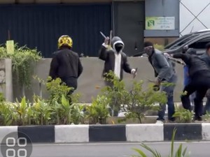 Keluarga Korban Pembacokan Saling Serang di Depan Mal Palembang Lapor Polisi