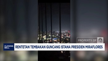 Video: Rentetan Tembakan Guncang Istana Presiden Miraflores