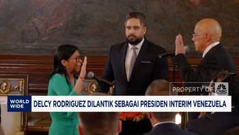 Video: Delcy Rodriguez Dilantik Sebagai Presiden Sementara Venezuela