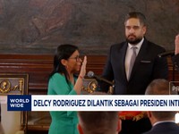 Video: Delcy Rodriguez Dilantik Sebagai Presiden Sementara Venezuela
