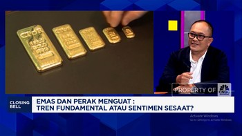 Video: Harga Emas & Perak Meroket, Investasi Logam Mulia Warga RI Naik