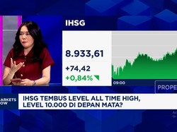 Video: IHSG Tembus "All Time High" Lagi, Level 10.000 di Depan Mata
