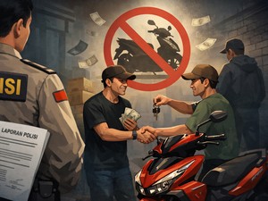 Dipinjamkan untuk Kerja, Motor Polisi di Buleleng Malah Dijual Rp 9 Juta