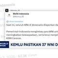 Video: Kemlu Pastikan 37 WNI di Venezuela Aman