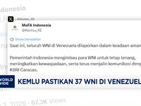 Video: Kemlu Pastikan 37 WNI di Venezuela Aman