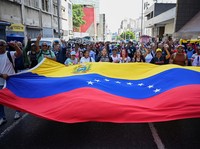 Potret Laut Manusia Demo Maduro Ditangkap AS: 