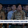 Video: Prabowo Hadiri Acara Puncak Natal Nasional 2025 di GBK