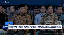 Video: Prabowo Hadiri Acara Puncak Natal Nasional 2025 di GBK
