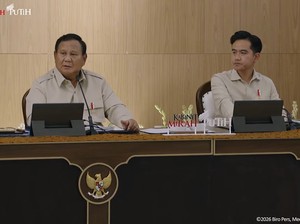 Retret Kabinet, Prabowo Bilang RI Punya Kemampuan Tangani Bencana Sendiri