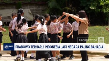 Video: Prabowo Terharu Indonesia Menjadi Negara Paling Bahagia