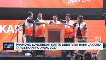Video: Pramono Luncurkan Kartu Debit Visa Bank Jakarta
