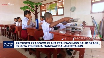 Video: Prabowo Klaim Realisasi MBG Indonesia Salip Brasil