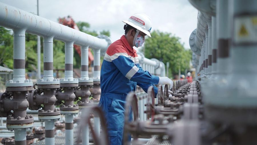 Foto: Ilustrasi perwira Pertamina. (Dokumentasi PT Pertamina Hulu Energi)