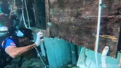 Penampakan Bangkai Kapal Bawa Pelatih Valencia yang Tenggelam di Labuan Bajo