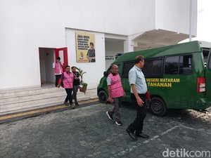 Tahanan Kota Kasus Korupsi Pokir DPRD Lobar Dipasangi Gelang GPS