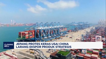 Video: Jepang Protes Keras Usai China Larang Ekspor Produk Strategis