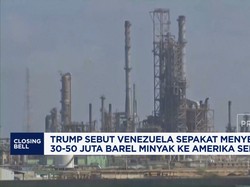 Trump: Venezuela Sepakat Menyerahkan 30-50 Juta Barel Minyak ke AS