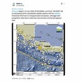 Gempa M 2,1 Guncang Sukabumi Jabar