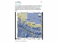 Gempa M 2,1 Guncang Sukabumi Jabar