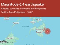 Filipina Dihantam Gempa Kuat M6,4, BMKG Ungkap Efeknya ke Indonesia