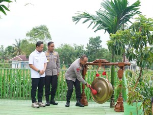 Kapolda Riau Resmikan Tabung Harmoni Hijau, Wujud Ketahanan Pangan dan Ekologi