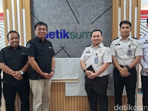 Kanwil Imigrasi Kunjungi Markas detikSumut, Bahas Kolaborasi