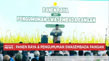 Video: Prabowo: RI Negara Besar Jadi Tak Masuk Akal Kalau Impor Pangan