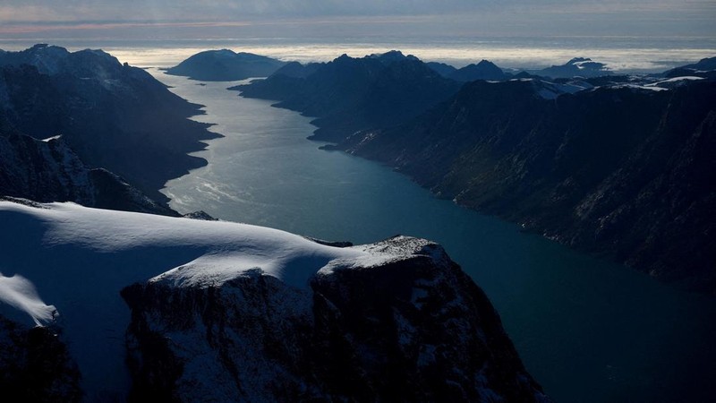 Presiden Amerika Serikat (AS) Donald Trump terus menyatakan keinginannya untuk menguasai Greenland yang saat ini merupakan wilayah Denmark. (AFP/ODD ANDERSEN)