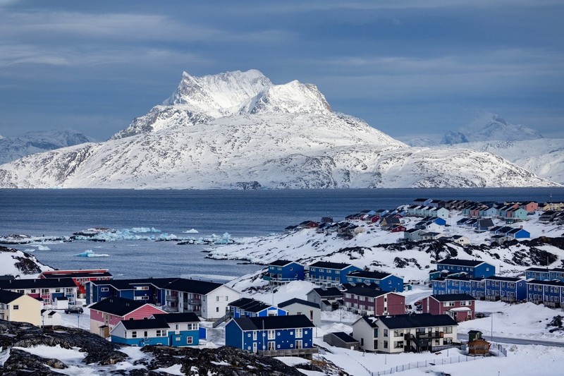 Presiden Amerika Serikat (AS) Donald Trump terus menyatakan keinginannya untuk menguasai Greenland yang saat ini merupakan wilayah Denmark. (AFP/ODD ANDERSEN)