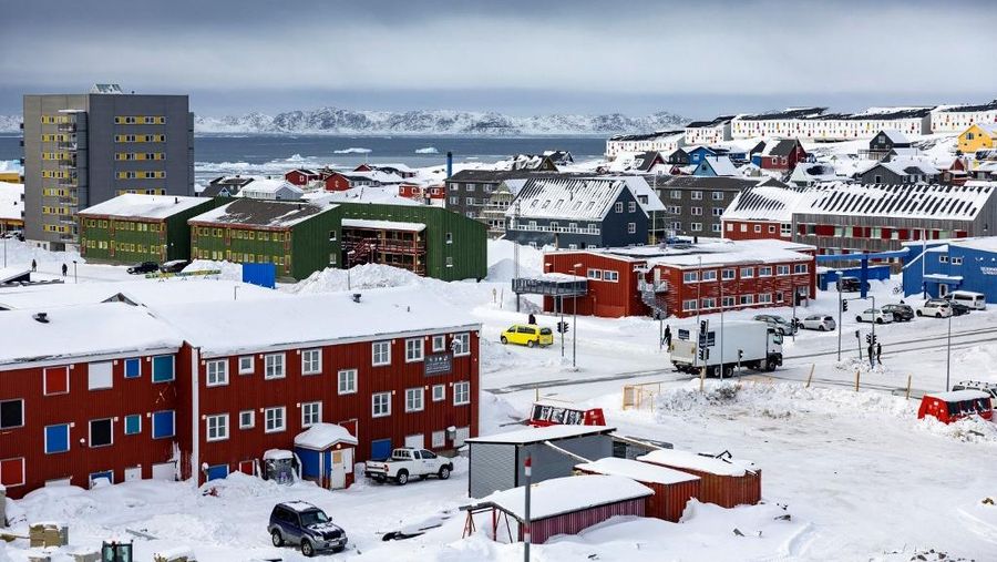 Presiden Amerika Serikat (AS) Donald Trump terus menyatakan keinginannya untuk menguasai Greenland yang saat ini merupakan wilayah Denmark. (AFP/ODD ANDERSEN)