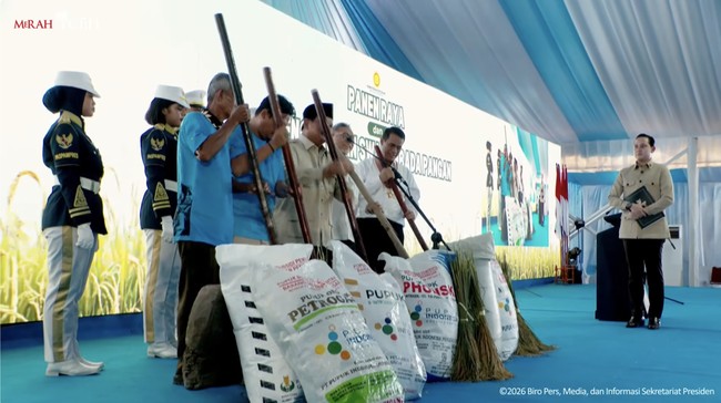 Bukan Cuma Swasembada, Indonesia Kejar Kedaulatan Pangan di 2029