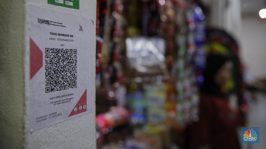 Suasana aktivitas jual beli di Pasar Kombongan, Kemayoran, Jakarta, Rabu (7/1/2026). (CNBC Indonesia/Faisal Rahman)