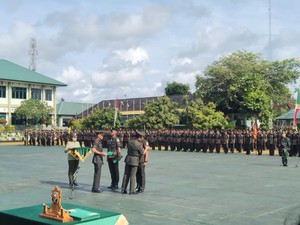 Pesan Pangdam untuk 559 Bintara yang Lulus Dikmaba Infanteri-Diktukba TNI AD